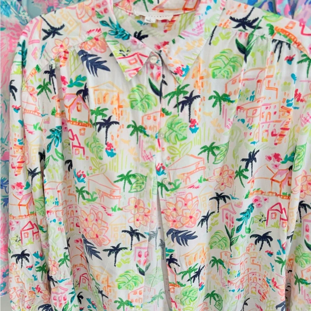 Lilly Pulitzer Elsa Top + Lilly Inspired Blouses BUNDLE - Picture 4 of 16